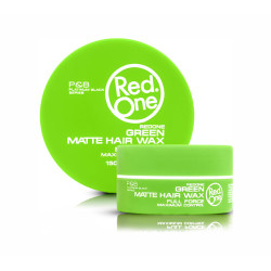 Red One Matte Hair Wax Verde 150ml