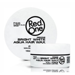 Red One Jasny Biały Aqua Wosk do włosów 150ml