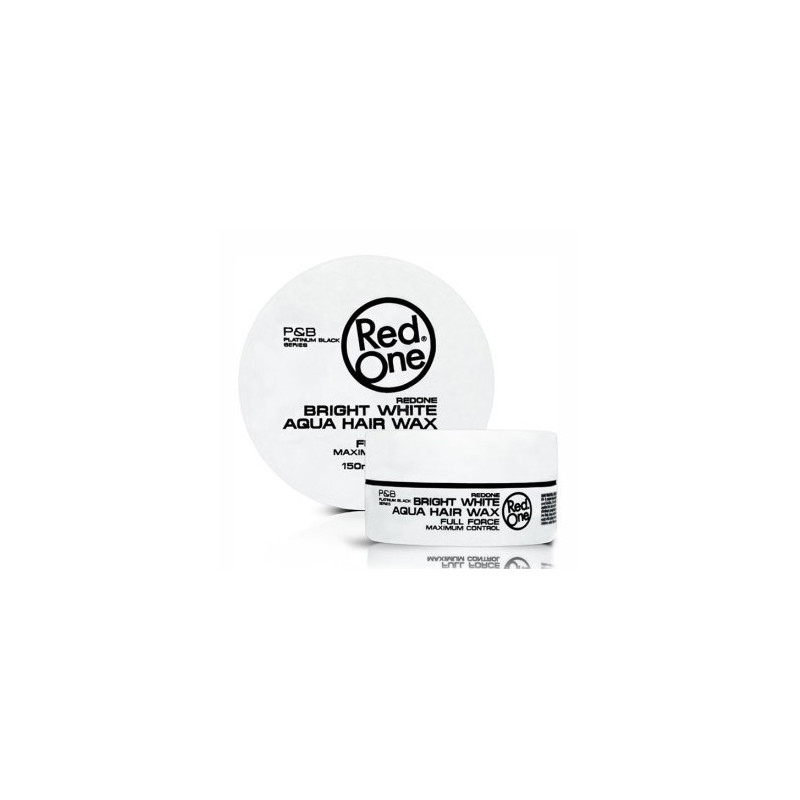 Red One Bright White Aqua Hair Wax 150ml