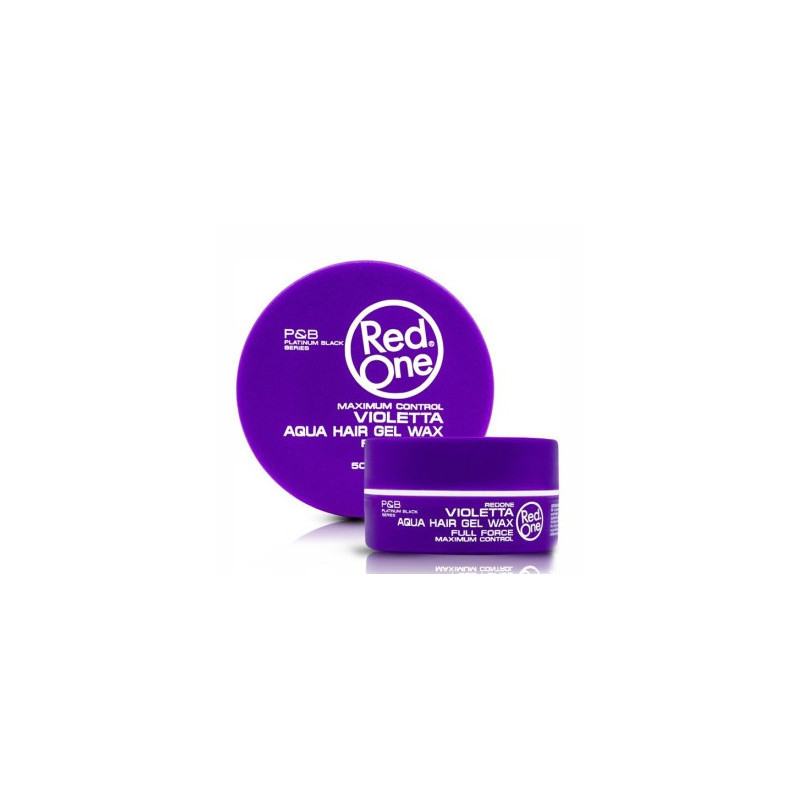 Red One Violetta Aqua Hair Gel Wax 50ml