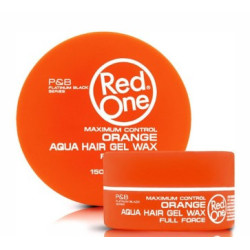 Red One Pomarańczowy Aqua Wosk Żelowy do Włosów 50ml