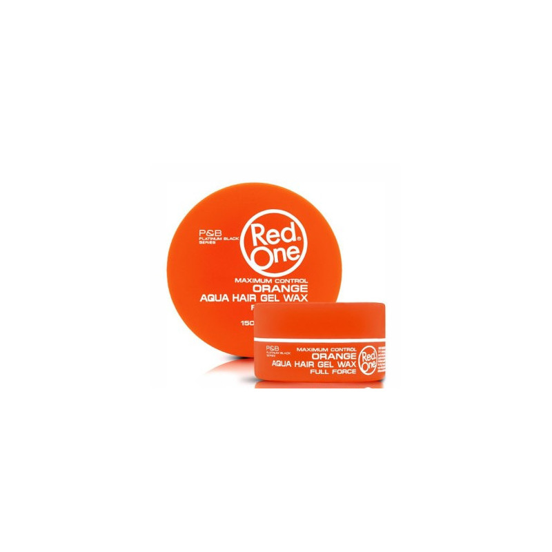 Red One Orange Aqua Hair Gel Wax 50ml