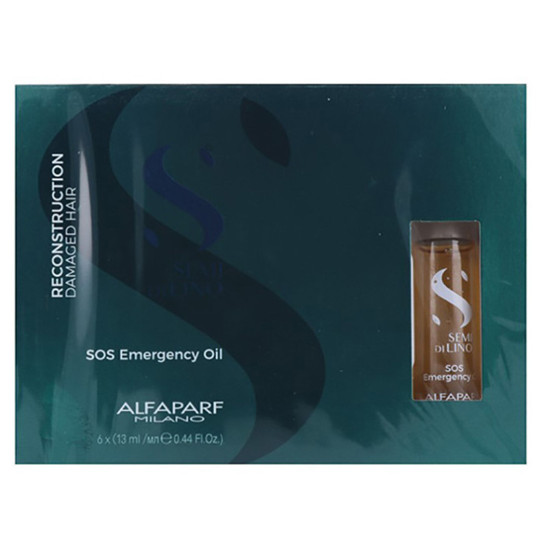 Alfaparf Semi di Lino Reconstruction SOS Olio Emergenza (6x13ml)
