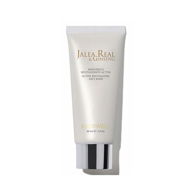 Maschera Viso Attiva Rivitalizzante con Gelatina Reale e Ginseng Keenwell (60ml)