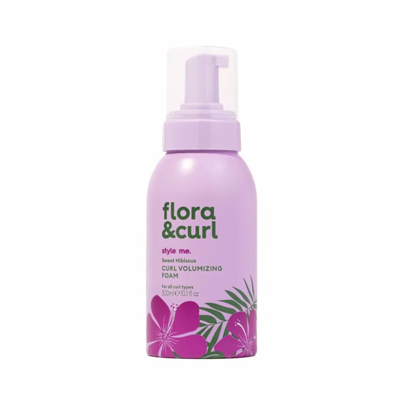 Flora Curl Style Me Słodki Hibiskus Pianka zwiększająca objętość do loków (300ml)