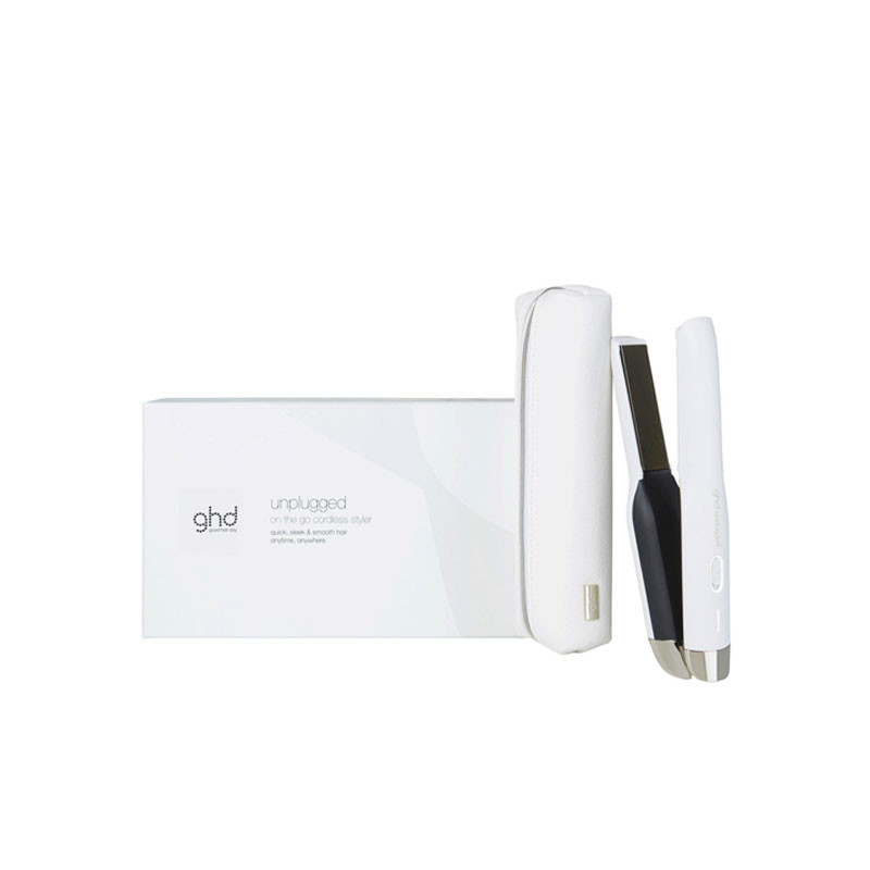 GHD Unplugged Styler Bianco