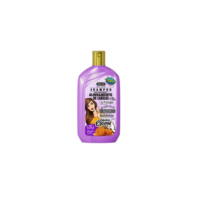 Gota Dourada Straightened Hair With Keratin Shampoo (430ml) Gota Dourada Straightened Hair With Keratin Shampoo (430ml)