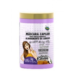Gota Dourada Straightened Hair With Keratin Mask (1Kg)