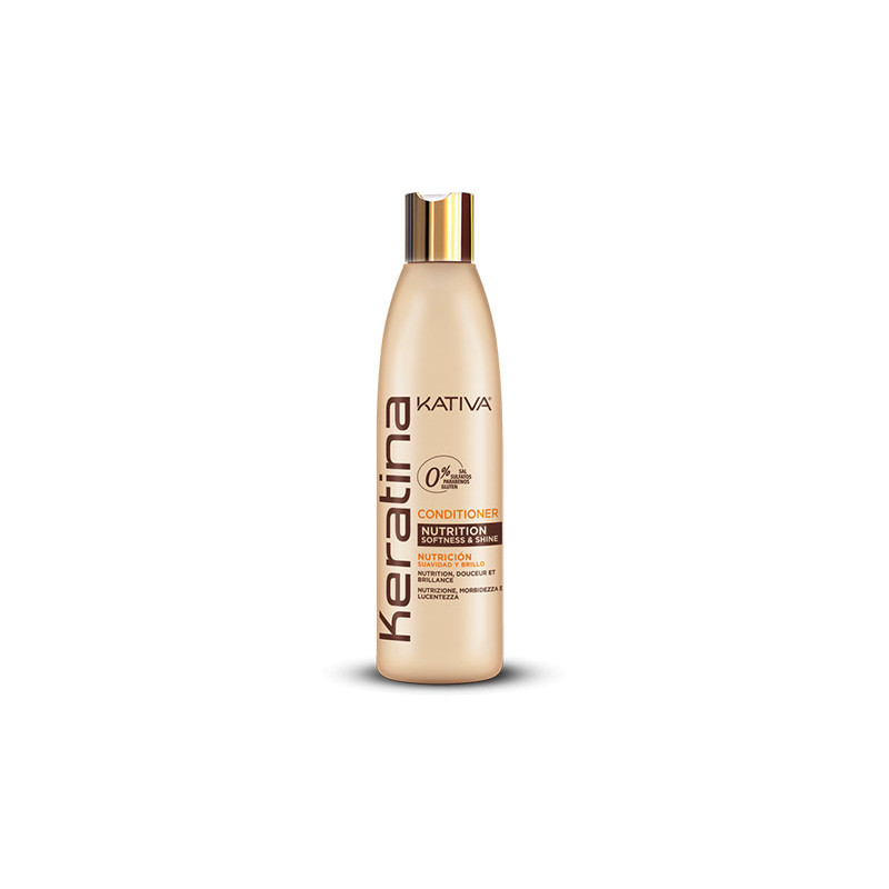 Kativa Keratina Après-shampooing Nutrition Douceur & Brillance 355ml Kativa Keratina Après-shampooing Nutrition Douceur & Brillance 355ml