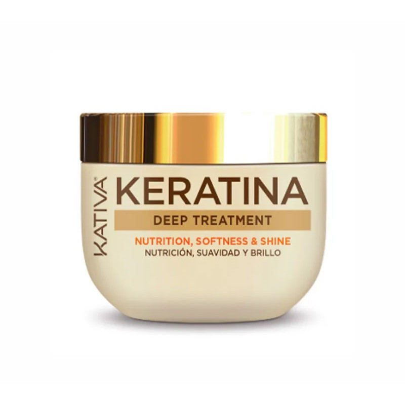 Kativa Kératine Traitement Profond Nutrition, Douceur & Brillance 300ml Kativa Kératine Traitement Profond Nutrition, Douceur & Brillance 300ml