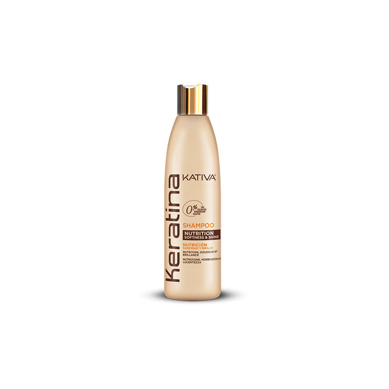 Kativa Kératine Shampoo Nutrition Douceur & Brillance 355ml