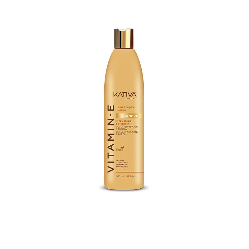 Kativa Vitamin E Biotin Bambus Shampoo 550ml