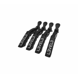 L3vel3 Crocodile Clips Matte Pack of 4 pcs