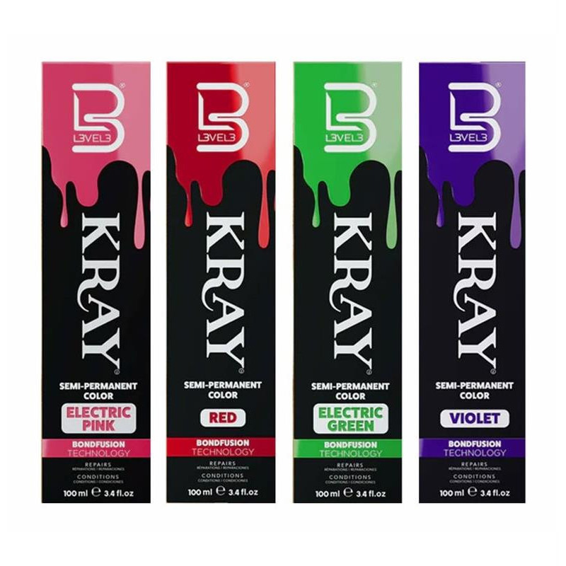 L3vel3 Półtrwały Kolor Kray (100ml)