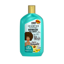 Gota Dourada Strengthening Shampoo for Curly Hair (430ml)