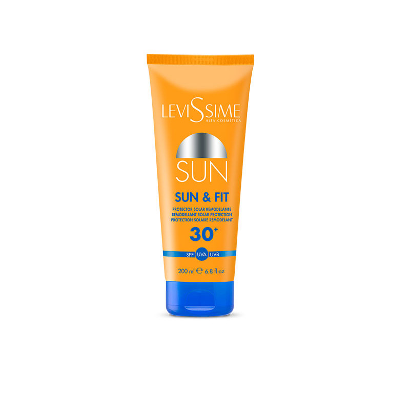 Levissime Sun & Fit Protezione solare rimodellante 30+ (200ml)