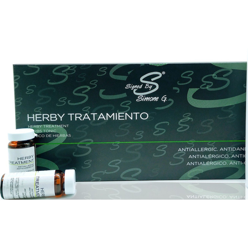 Simone G. 25 Trattamento Erboristico Antidandruff (10x15ml)