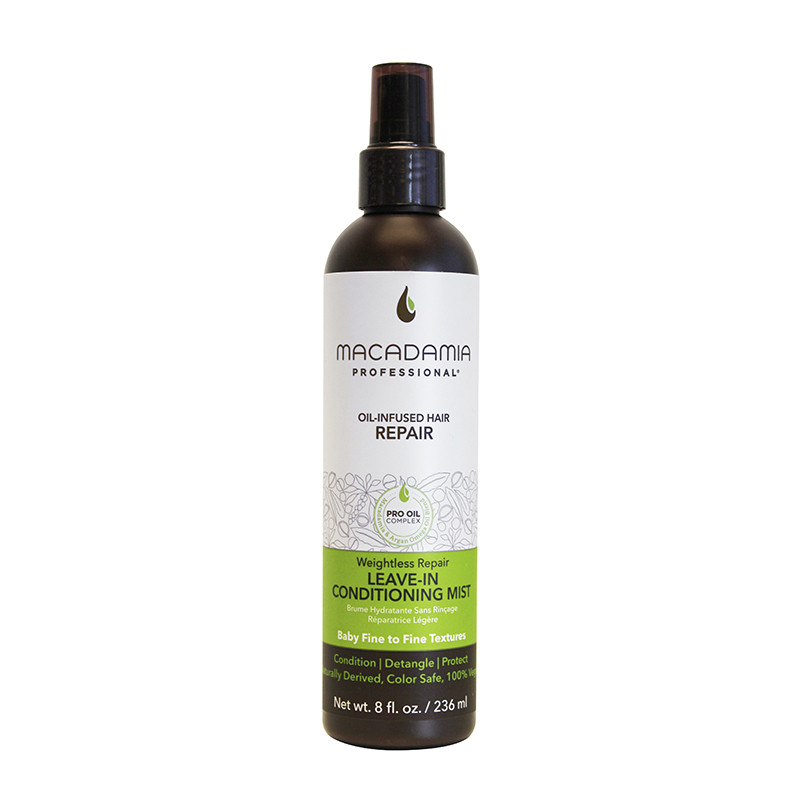 Olio Naturale di Macadamia Bruma Condizionante Riparatrice Leggera Senza Risciacquo (236ml)