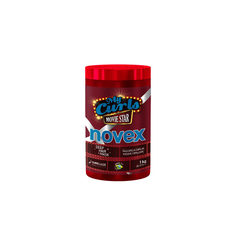 Embelleze Novex Mascarilla My Curls Movie Star 1kg Embelleze Novex Mascarilla My Curls Movie Star 1kg