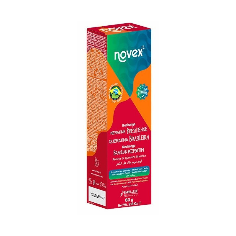 Embelleze Novex Queratina Brasileña Recarga de Queratina (80gr) Embelleze Novex Queratina Brasileña Recarga de Queratina (80gr)