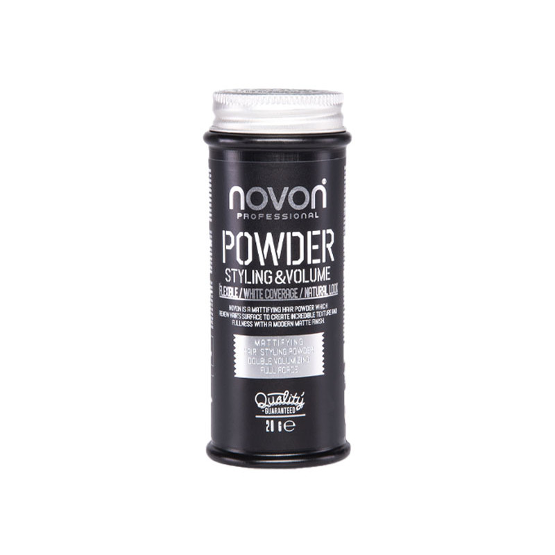 Novon Volumizing Powder Matt Deckt Grau (20g) Novon Volumizing Powder Matt Deckt Grau (20g)