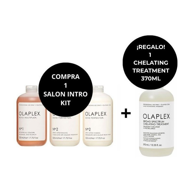 Olaplex Kit (SALON Intro Kit + Chelating Treatment (370ml) Olaplex Kit (SALON Intro Kit + Chelating Treatment (370ml)