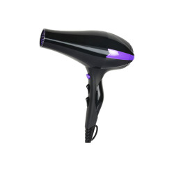 Perfect Beauty Haartrockner mit Luftschale 3 Geschwindigkeiten 3v Ionic Air Schwarz mit Arm