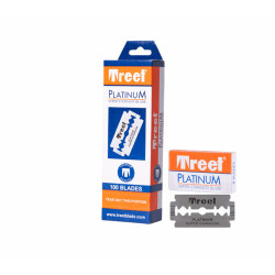 Perfect Beauty Double Edge Blades 100 Pcs-20 Pack 5 Pcs Treet Platinum Super