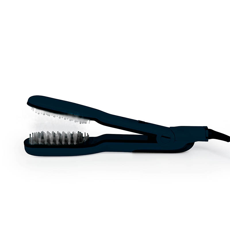 Perfect Beauty Brush Straightener Steam Brush Blue Perfect Beauty Brush Straightener Steam Brush Blue