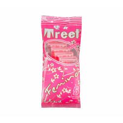 Perfect Beauty Disposable Razors Pink 5 Pcs Body Razor Treet Female