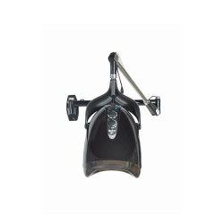 Bellezza Perfetta Asciugacapelli a Casco ad Aria 3 Velocità 3v Aria Ionica Nero Con Braccio