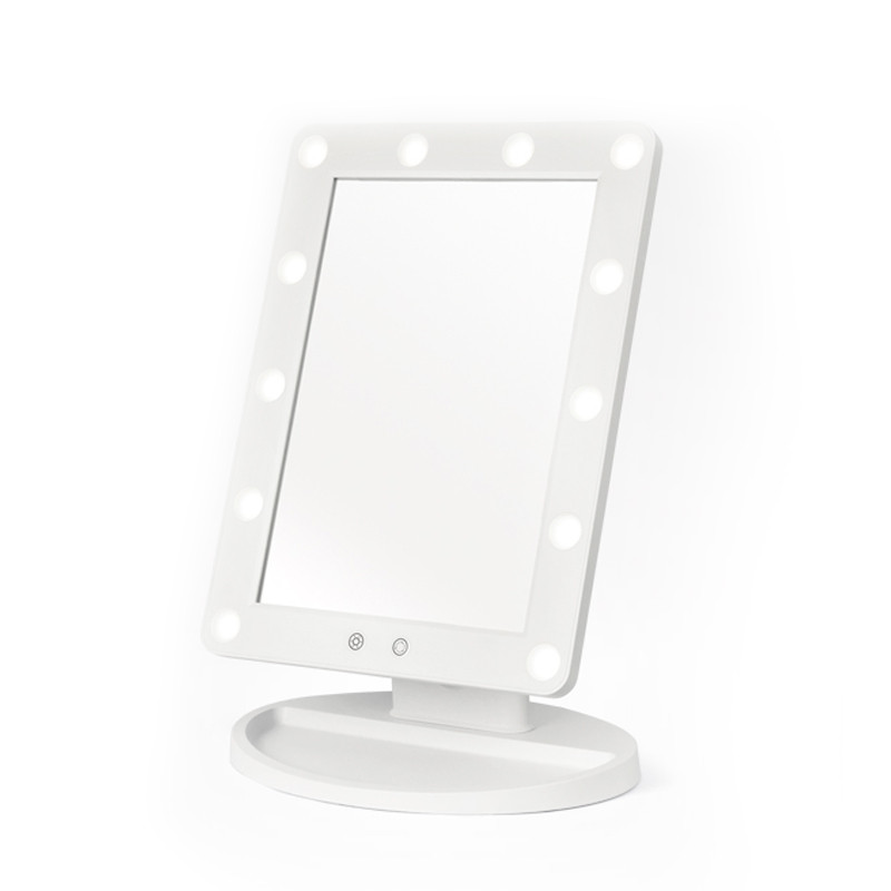 Parfait Beauté Miroir Lumière Tactile, Électrique, 12 Lumières Internes Light Feel Parfait Beauté Miroir Lumière Tactile, Électrique, 12 Lumières Internes Light Feel