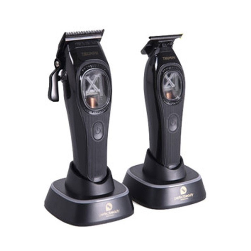 Idealny Zestaw Piękności 1 Maszynka do strzyżenia Triumph Triumph + Specjalna Maszynka do Konturowania Vector Motor