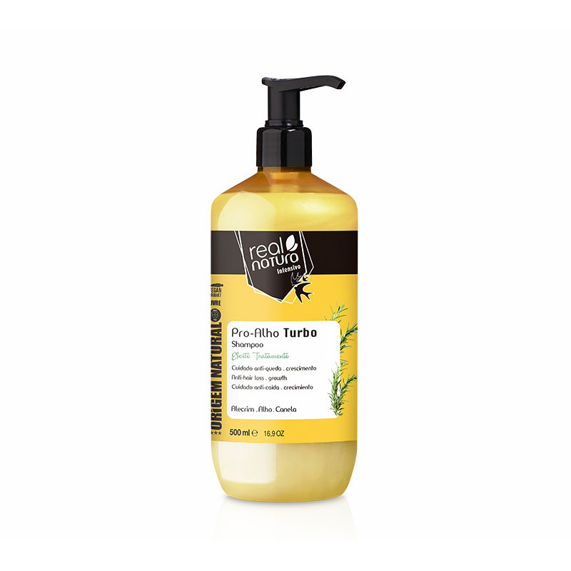 Real Natura Shampoo Sans Sel Ail Pur 500ml Real Natura Shampoo Sans Sel Ail Pur 500ml