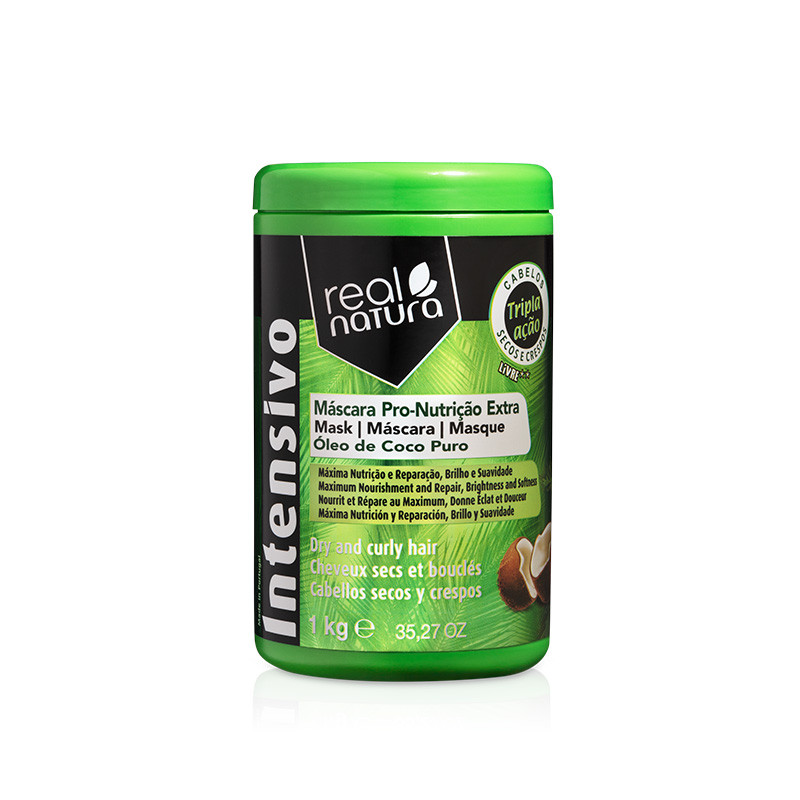 Real Natura Masque Sans Sel Pro-Nutrition extra Coco 1kg