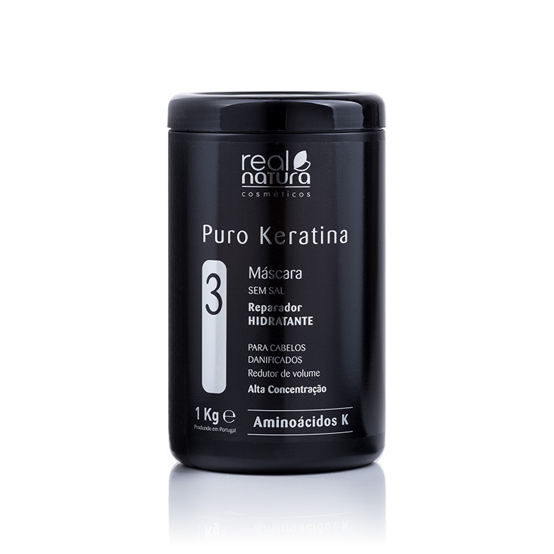 Real Natura Maske Ohne Salz Reine Keratin (Schritt 2) 1kg