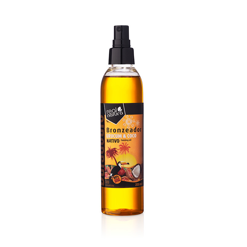 Real Natura Huile Bronzeur Urucum + Coco 200ml