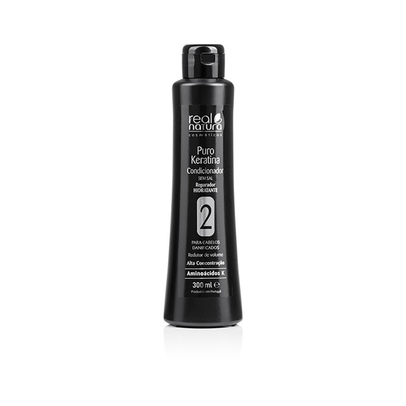 Real Natura Puro Kératine Après-shampoing Réparateur Hydratant (étape 3) 300ml Real Natura Puro Kératine Après-shampoing Réparateur Hydratant (étape 3) 300ml