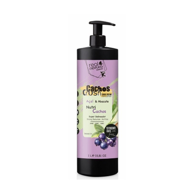 Real Natura Cachos Crush Krem do stylizacji Acai i Awokado (1000ml)