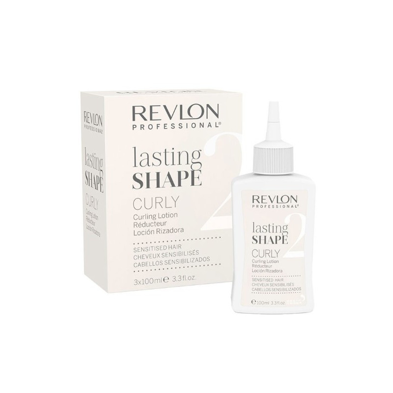 Revlon Lasting Shape Lockige empfindliches Haar (3x100ml)