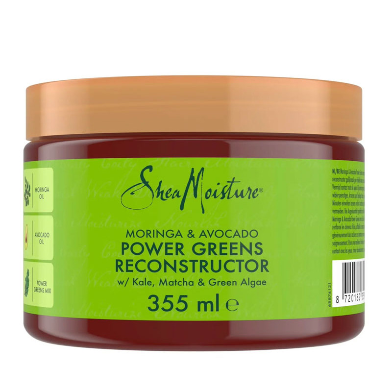 Maska Shea Moisture Moringa i Awokado Zielona Moc Rekonstruktor (355ml)