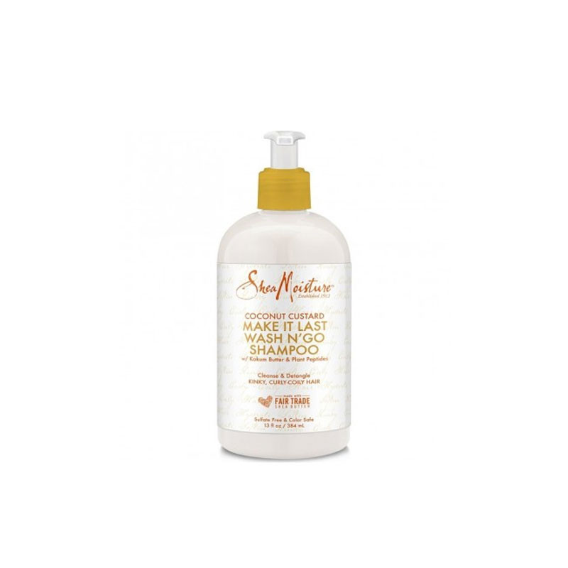 Shea Moisture Kokosowy Budyń Make It Last Wash N'go Szampon (384ml)