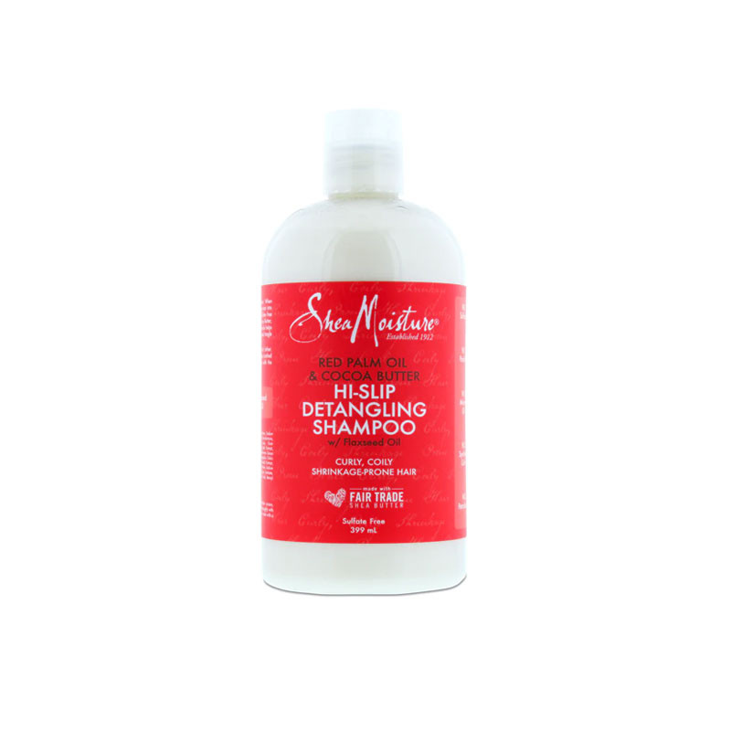 Shea Moisture Olio di Palma Rossa & Burro di Cacao Shampoo Districante ad Alta Scorrevolezza (399ml)