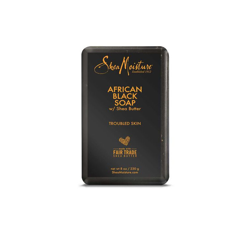Shea Moisture Sapone Nero Africano Burro di Karité (230gr)