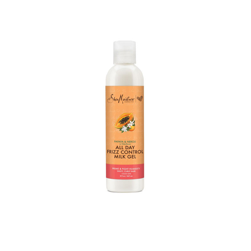 Shea Moisture Papaja & Neroli Żel Mleczny Kontrolujący Frizz na Cały Dzień (237ml)