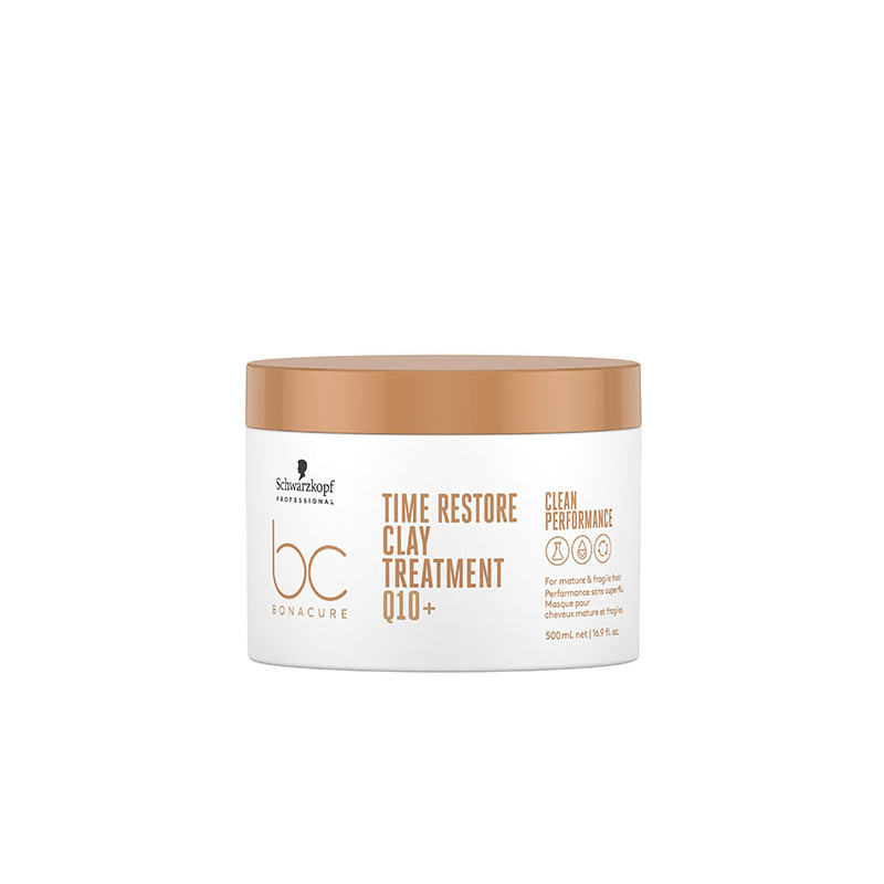 Trattamento in argilla Schwarzkopf BC Time Restore Q10+ (500ml)