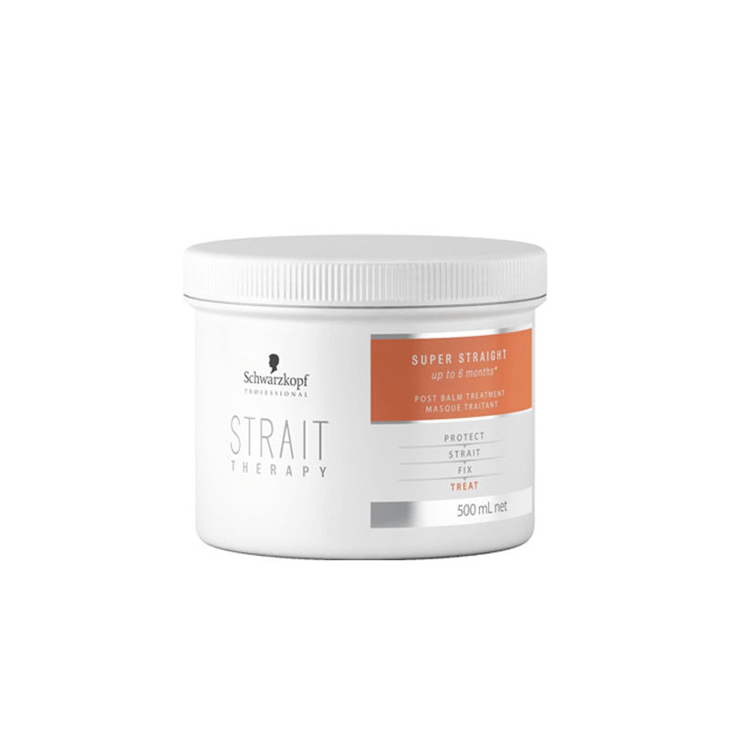 Masque de traitement post-balm Super Straight Therapy de Schwarzkopf (500ml) Masque de traitement post-balm Super Straight Therapy de Schwarzkopf (500ml)