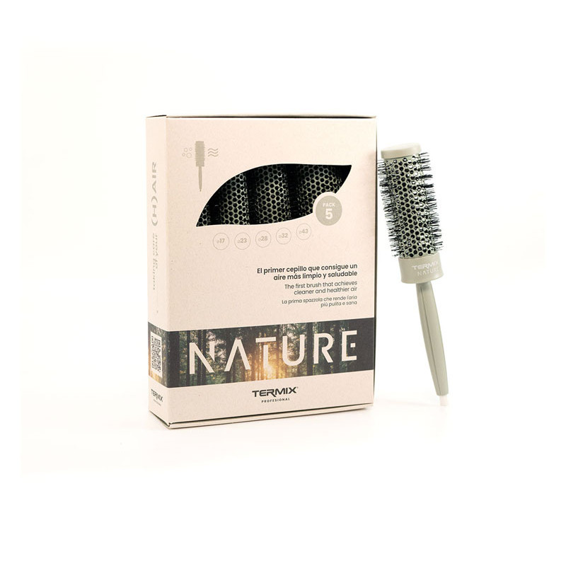 Termix Pack Professionelle Rundbürsten Nature (5 Stück) 17, 23, 28, 32, 43 Termix Pack Professionelle Rundbürsten Nature (5 Stück) 17, 23, 28, 32, 43