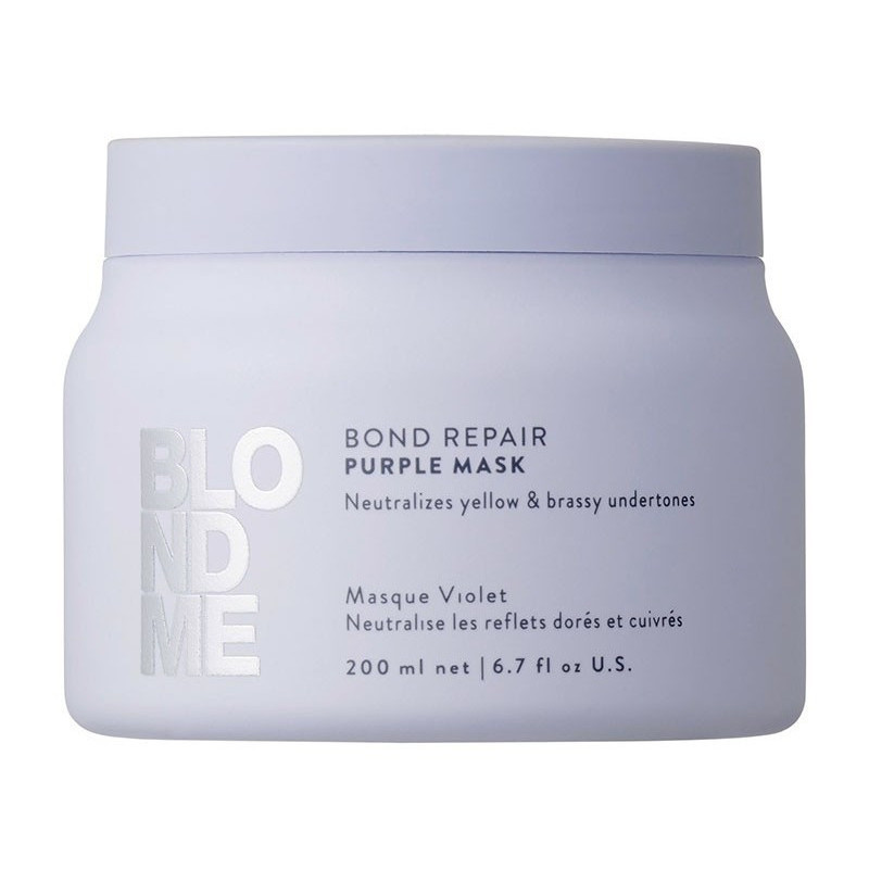 Schwarzkopf Blondme Bondr Maschera Viola