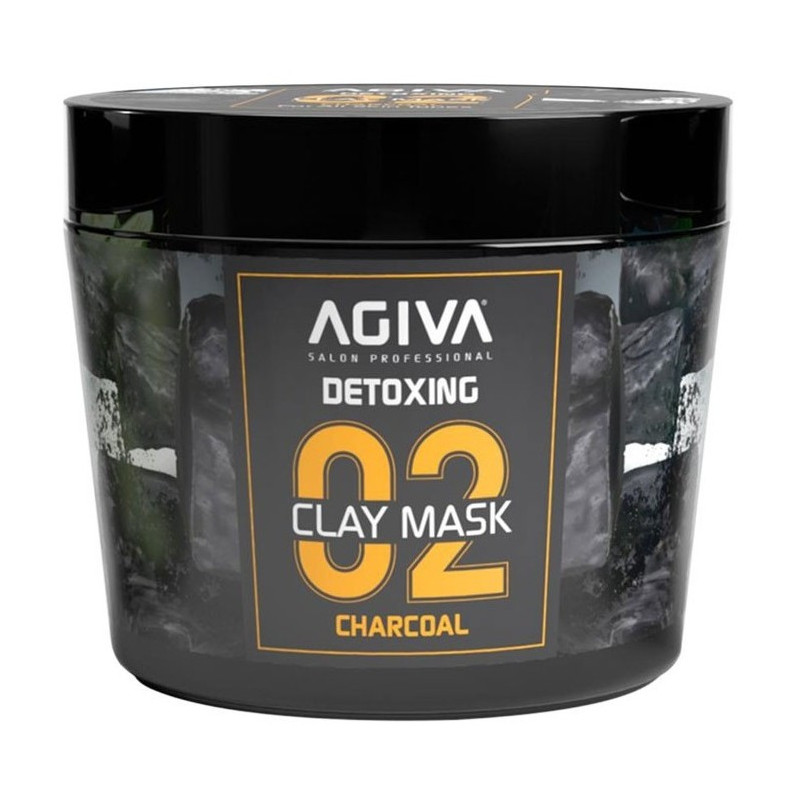 Agiva Maschera Detossinante all'Argilla Carbone 02 (300ml)